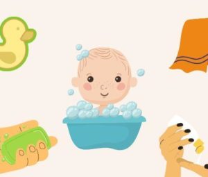 Купание новорожденного